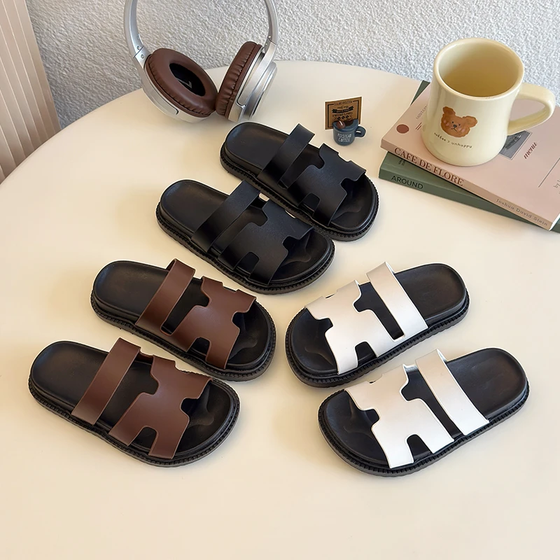 Kids Indoor Outdoor Slippers - Zapatillas para niños, zapatillas antideslizantes para