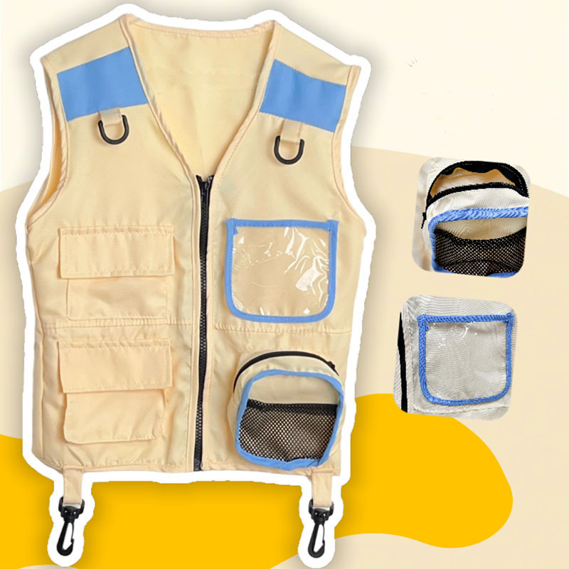 Kids Outdoor Explorer Set - Chaleco de explorador para niños, juego