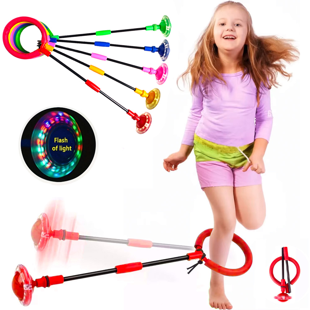 Kids Outdoor Ball - Pelota de cuerda para saltar con
