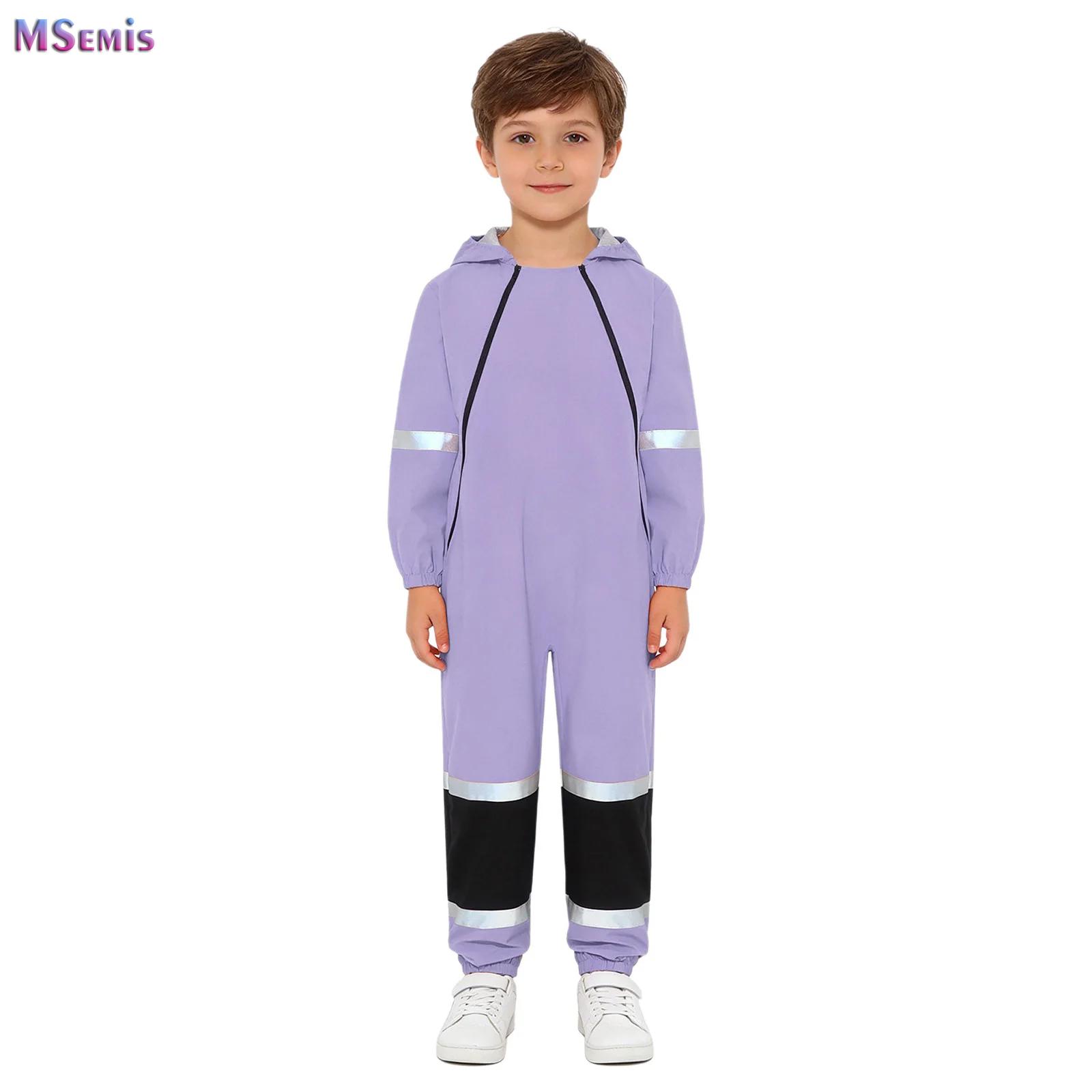 Kids Outdoor Overalls - Traje Impermeable para Niños y Niñas,
