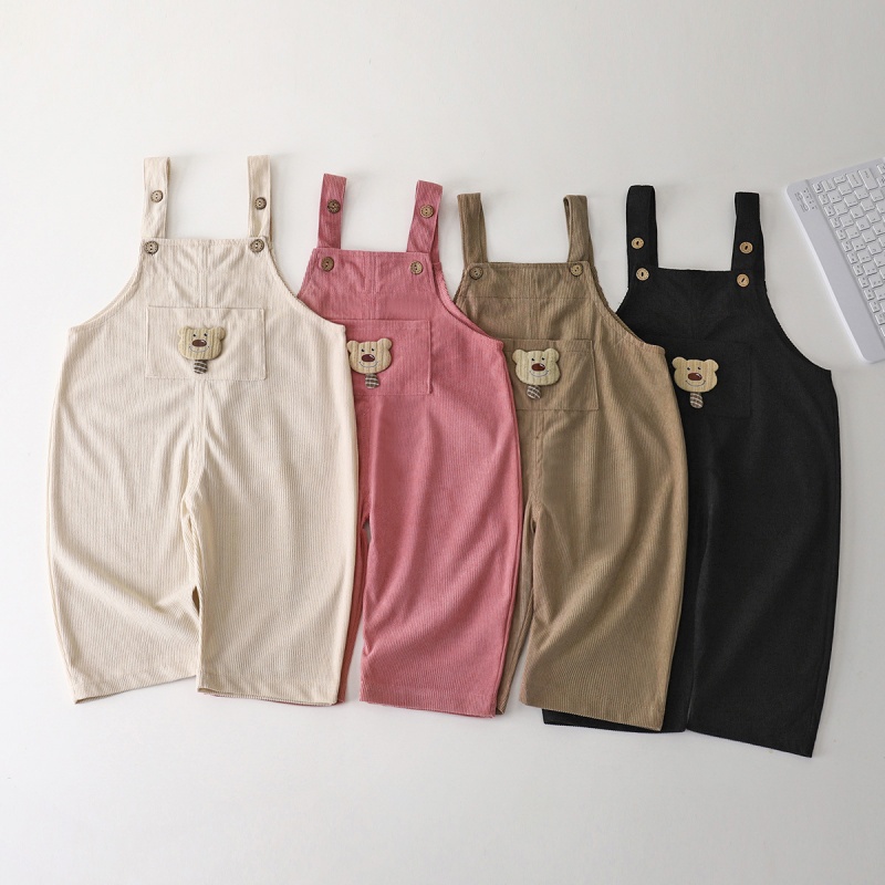 Kids Outdoor Overalls - Pantalones de Pana con Diseño de