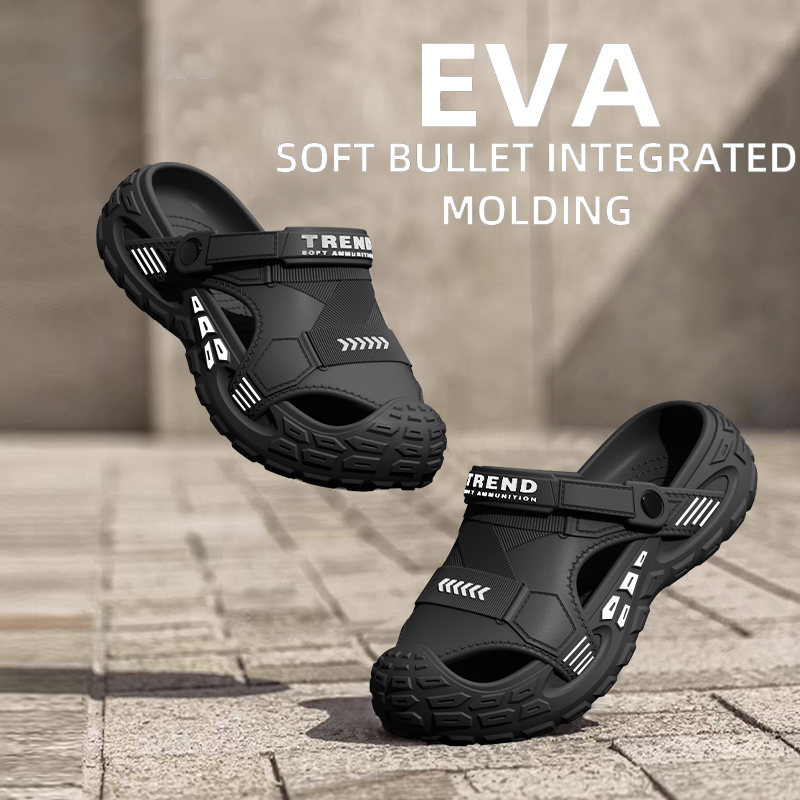 Kids Outdoor Shoes - Zapatos tipo zuecos para hombre, transpirables,
