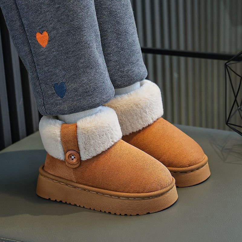 Kids Indoor Outdoor Slippers - Zapatillas de invierno para niños, zapatos