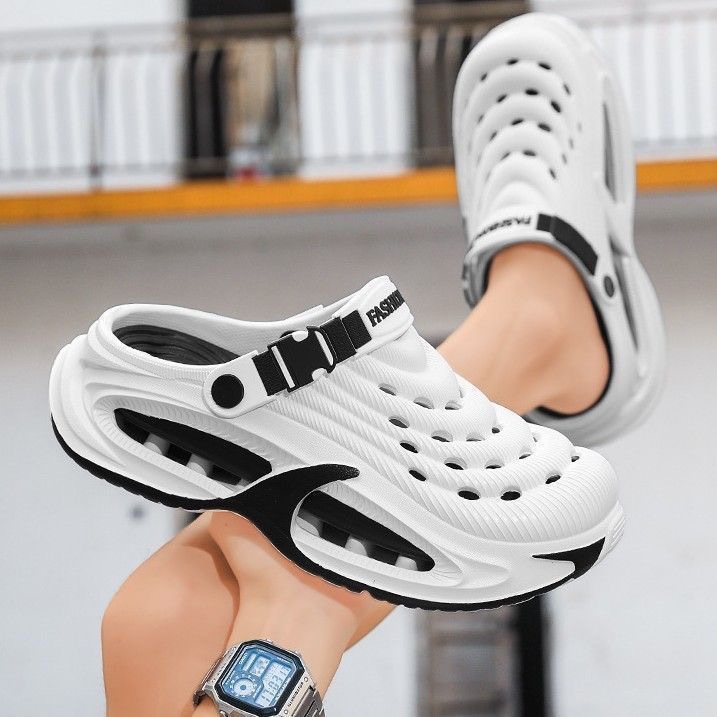 Kids Outdoor Shoes - Pantuflas de hombre de suela gruesa,