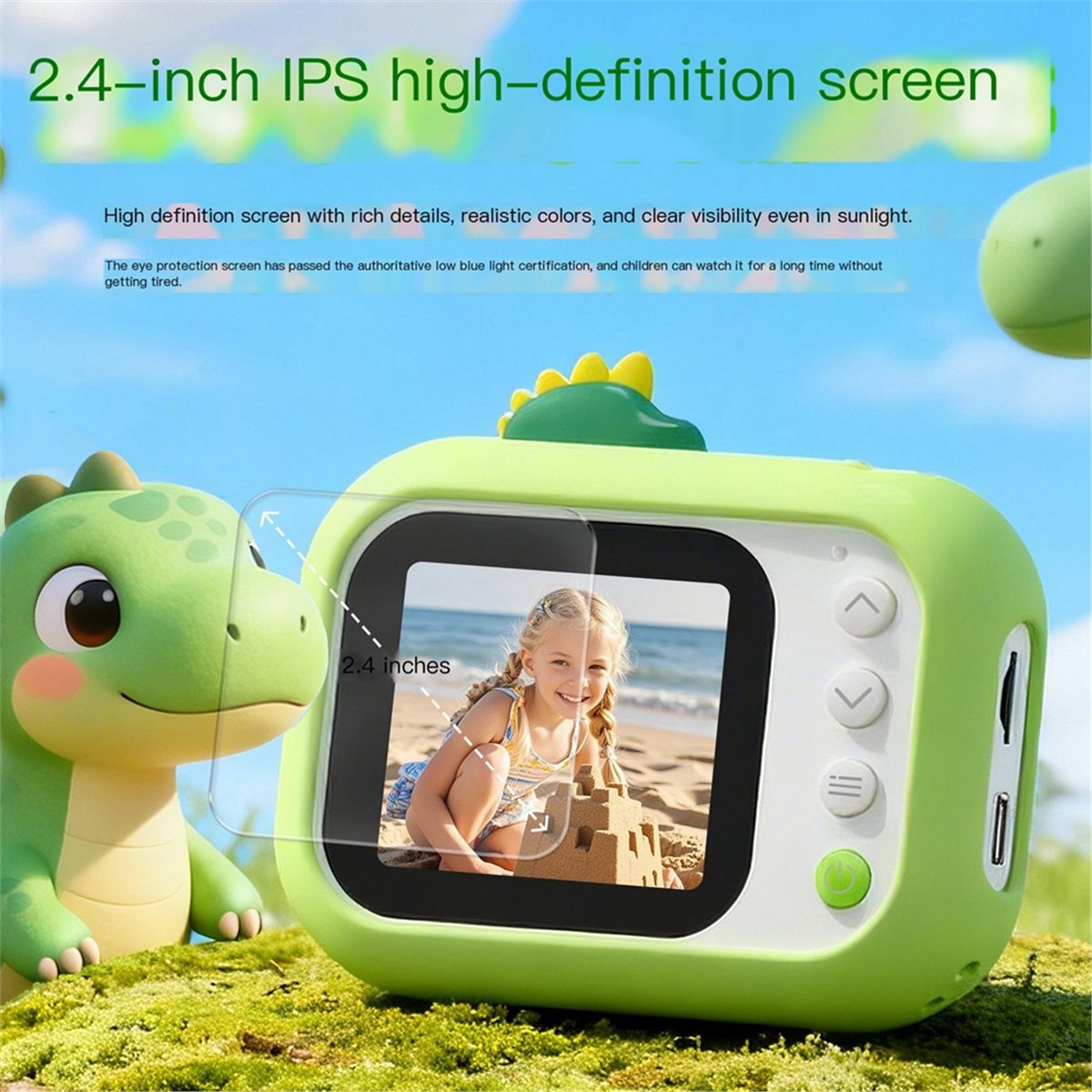 Kids Outdoor Microscope - Microscopio Digital HD para Niños, Herramienta