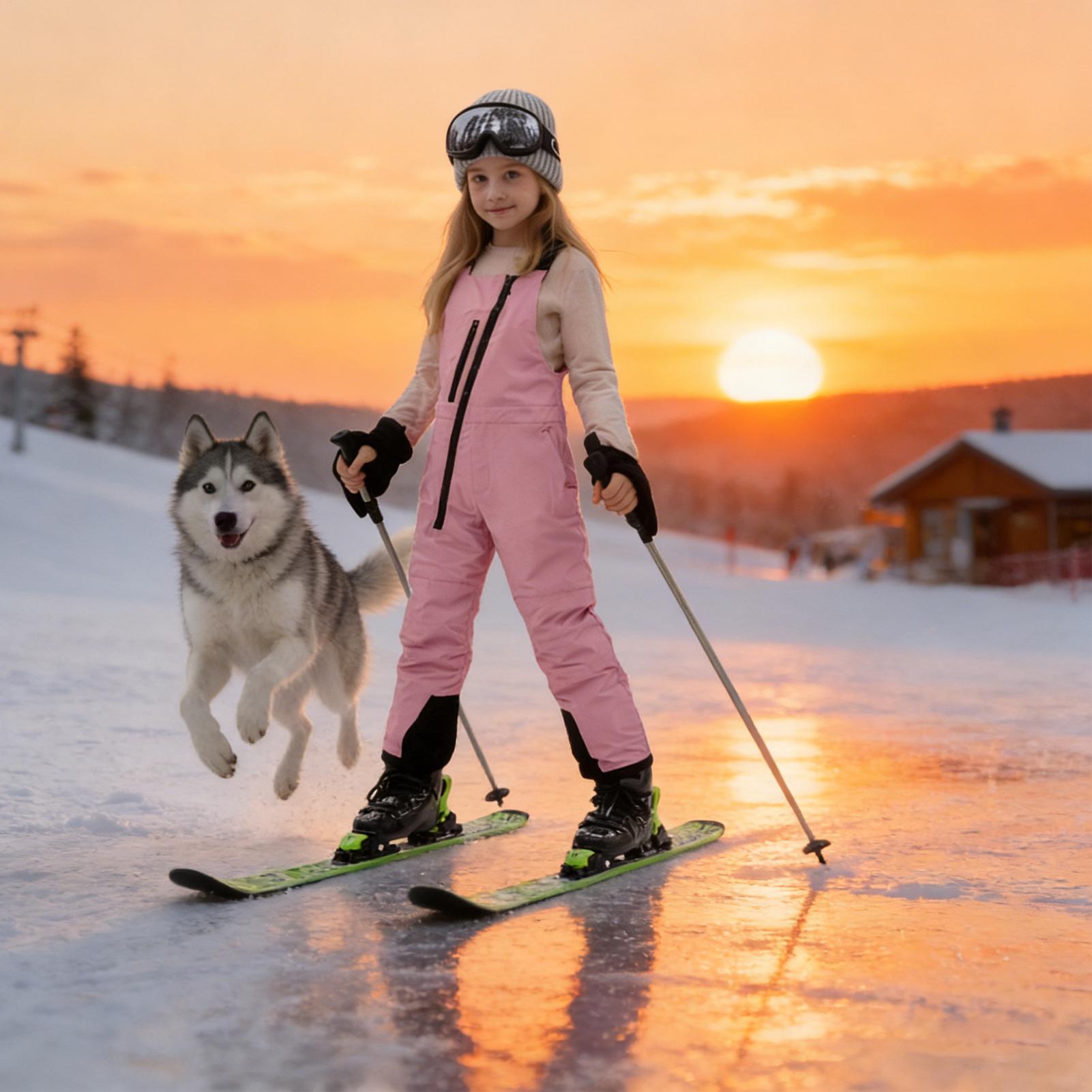 Kids Outdoor Overalls - Traje de Nieve para Niños, Impermeable