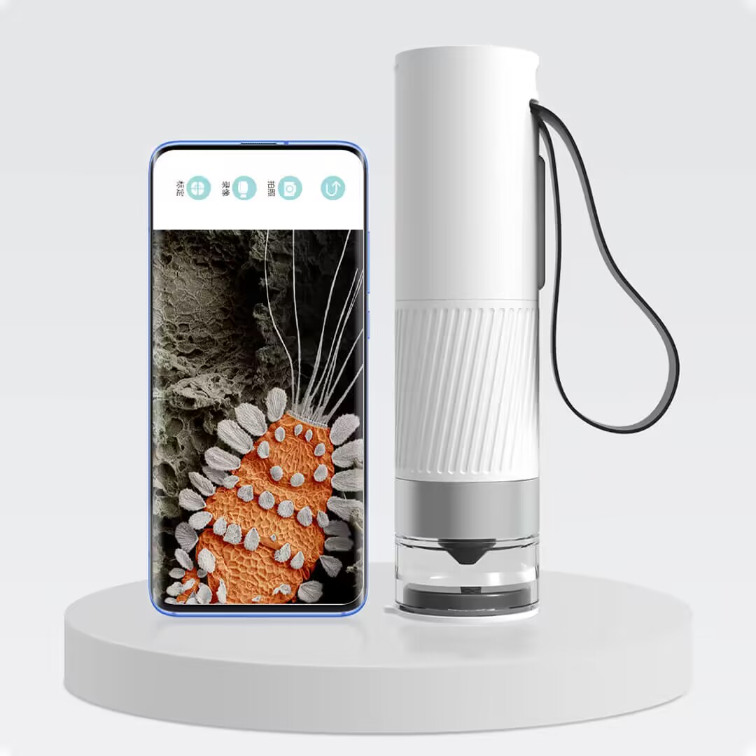 Kids Outdoor Microscope - Microscopio Digital portátil para niños, dispositivo