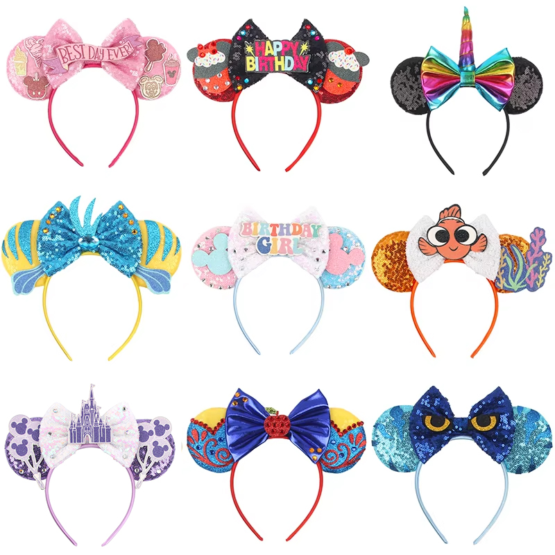 Kids Outdoor Decor - Diademas de Orejas de Mickey Mouse