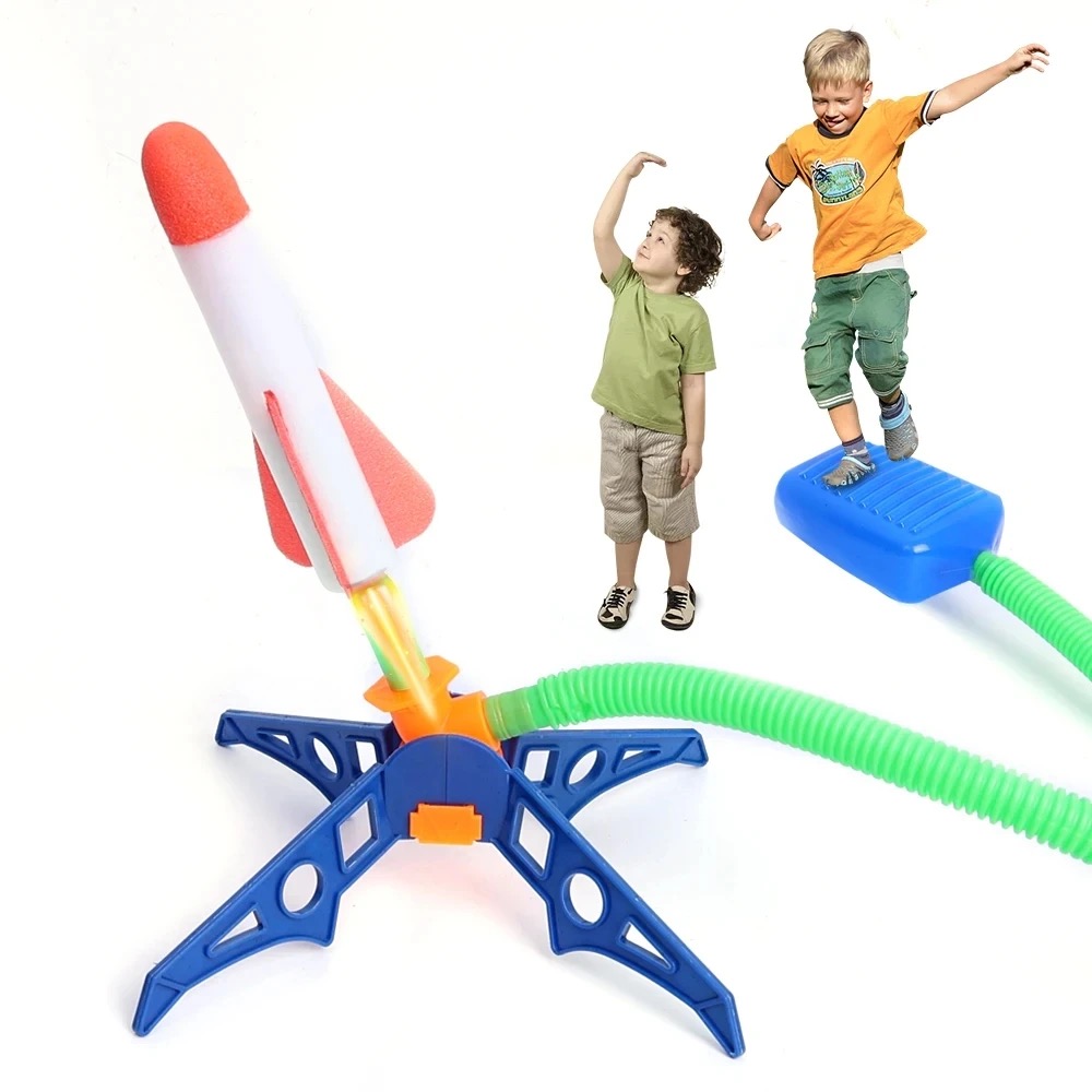 Bomba de pie de cohete para ex - Kids Outdoor Explorer Set reseña y precio