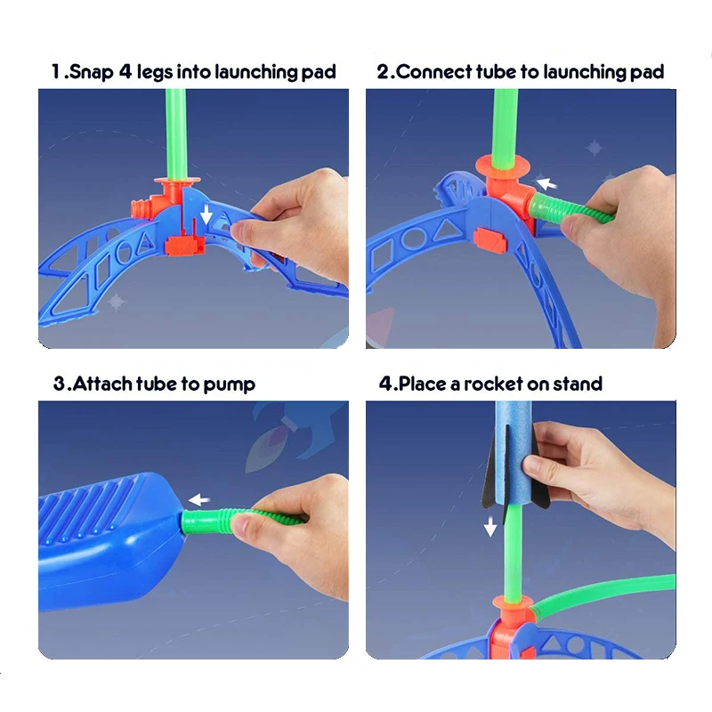 Bomba de pie de cohete para ex - Kids Outdoor Explorer Set reseña y precio