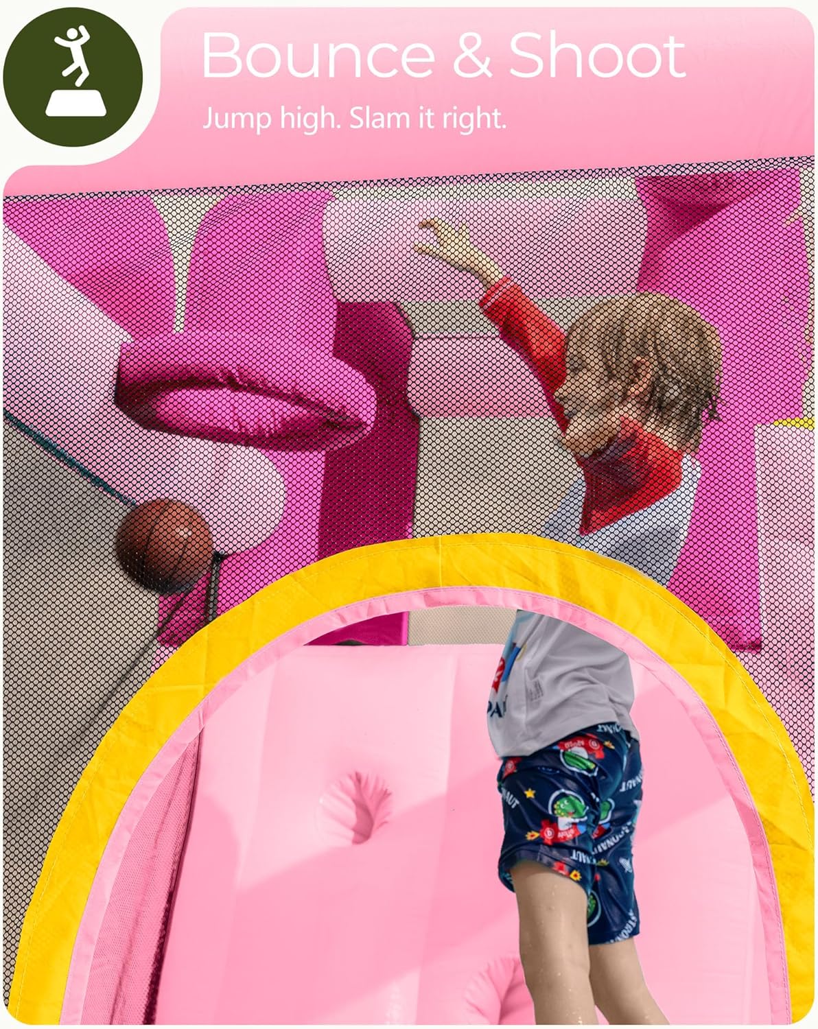 Tobogán Acuático Inflable Rosa - Kids Outdoor Bounce House reseña y precio