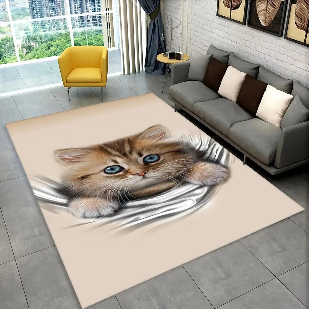 Alfombra 3D con Diseño de Gato - Kids Outdoor Kitchen Diy reseña y precio