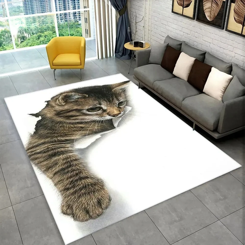 Alfombra 3D con Diseño de Gato - Kids Outdoor Kitchen Diy reseña y precio