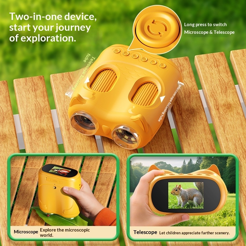 Binoculares Educativos 2 en 1  - Kids Outdoor Microscope reseña y precio