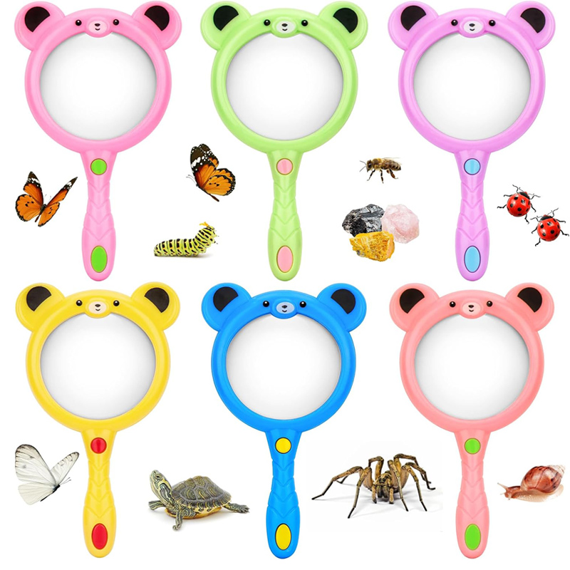 Lupa de mano bonita de dibujos - Kids Outdoor Nature Toys reseña y precio