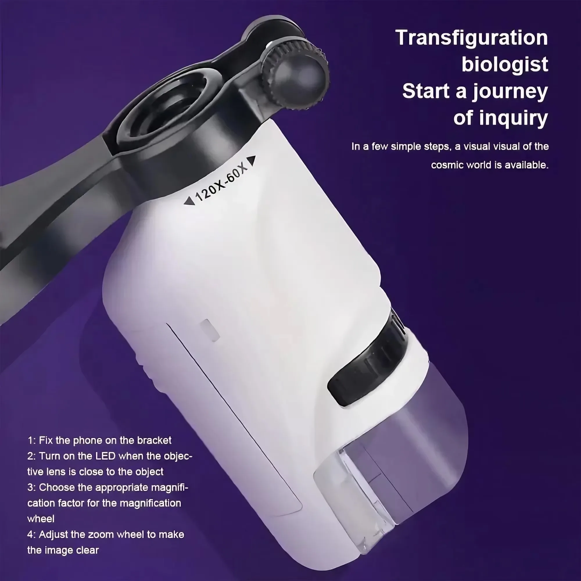 Microscopio de bolsillo para n - Kids Outdoor Microscope reseña y precio