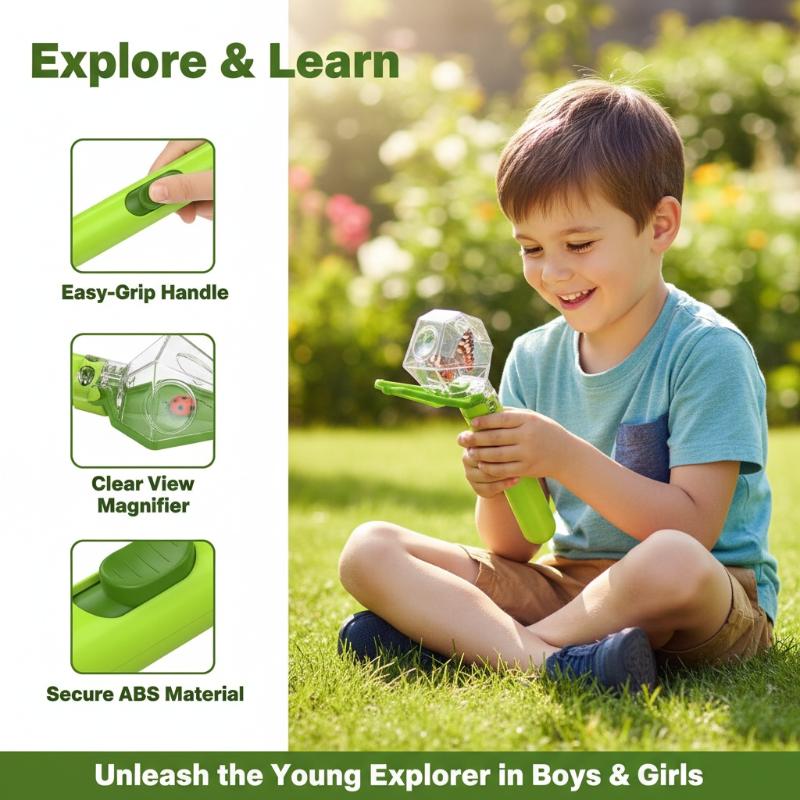 Caja para Atrapar Insectos y O - Kids Outdoor Nature Toys reseña y precio