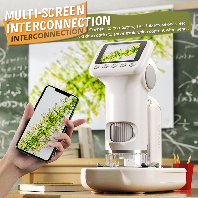 Kit de experimentos científico - Kids Outdoor Microscope reseña y precio