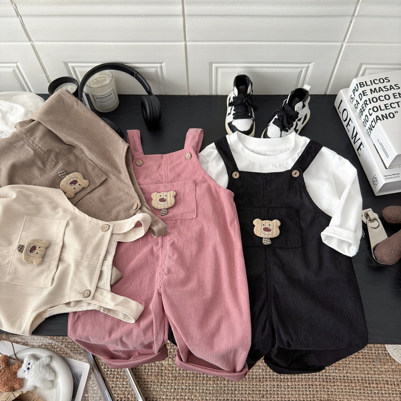 Pantalones de Pana con Diseño  - Kids Outdoor Overalls reseña y precio