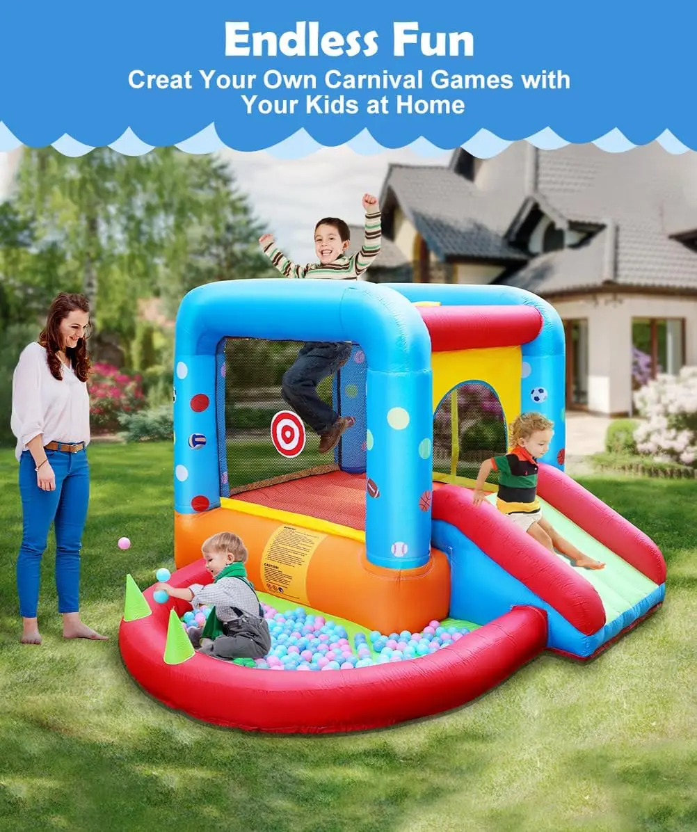Castillo Inflable Step4Fun, To - Kids Outdoor Bounce House reseña y precio