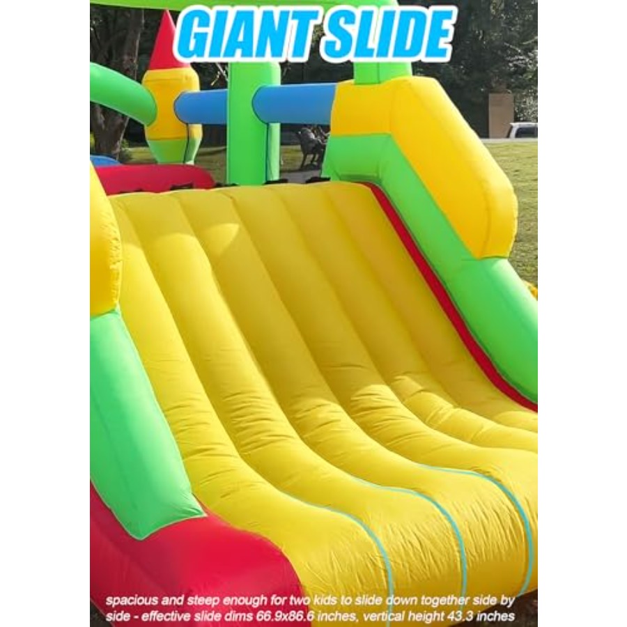 Casa de brinco inflable para e - Kids Outdoor Bounce House reseña y precio