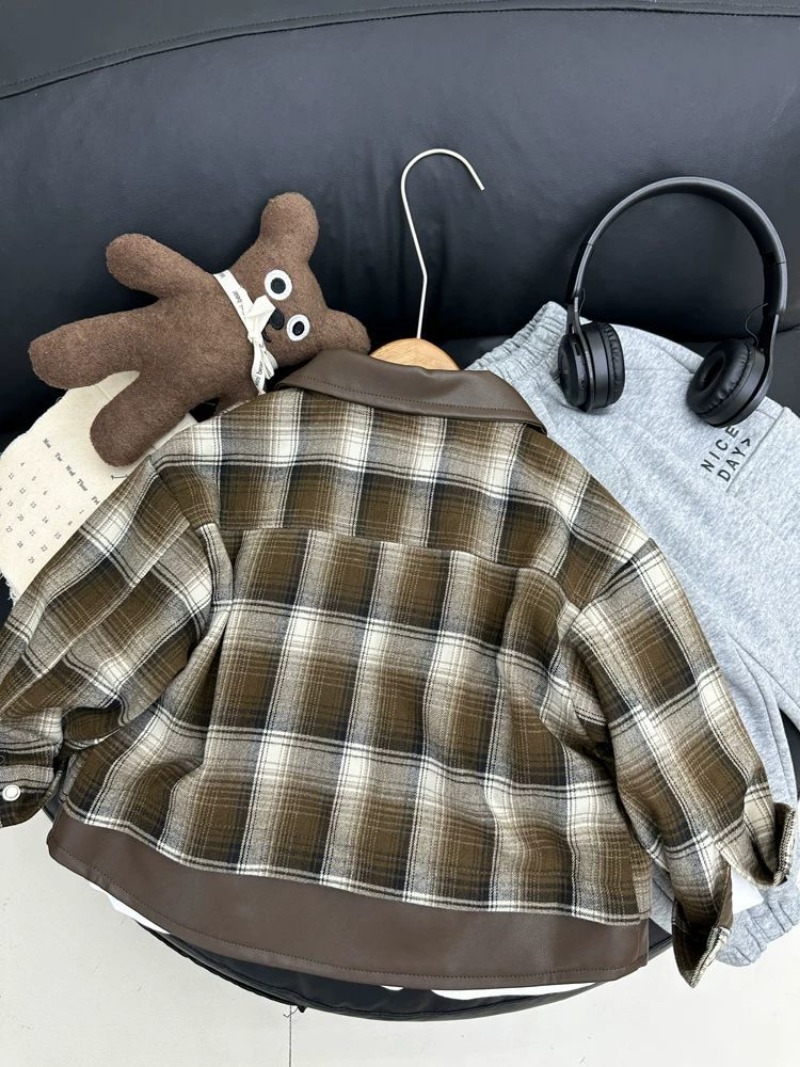 Chaqueta a cuadros para niños, - Kids Outdoor Outfit reseña y precio