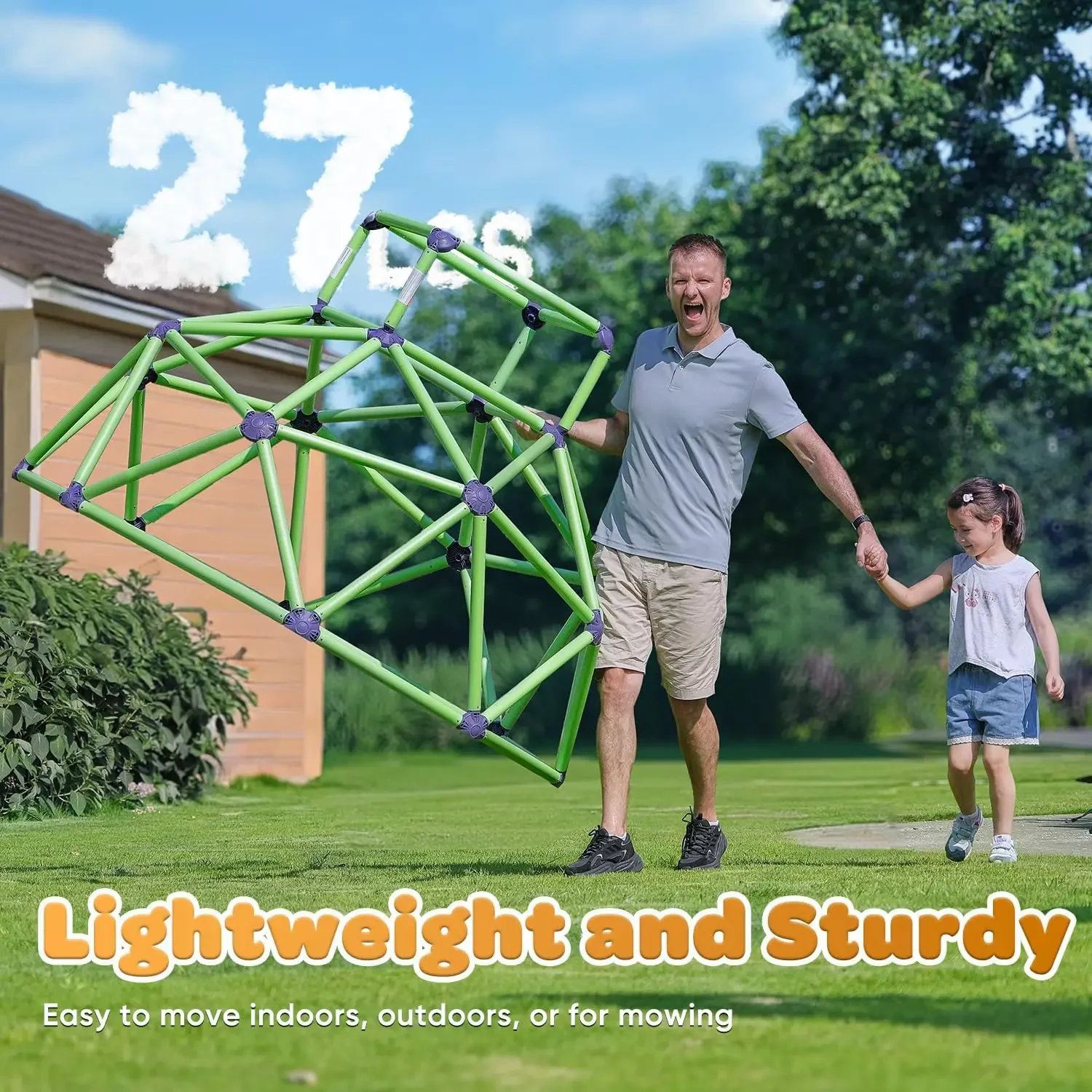 Zupapa Monkey Bars Climbing Do - Kids Outdoor Climbing Dome reseña y precio