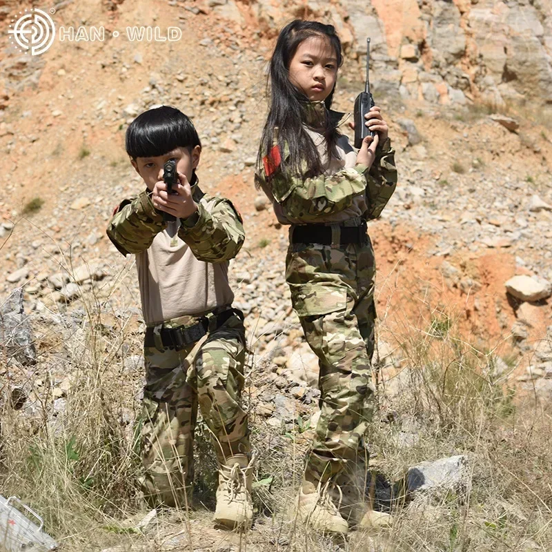 Uniforme táctico para niños, c - Kids Outdoor Outfit reseña y precio