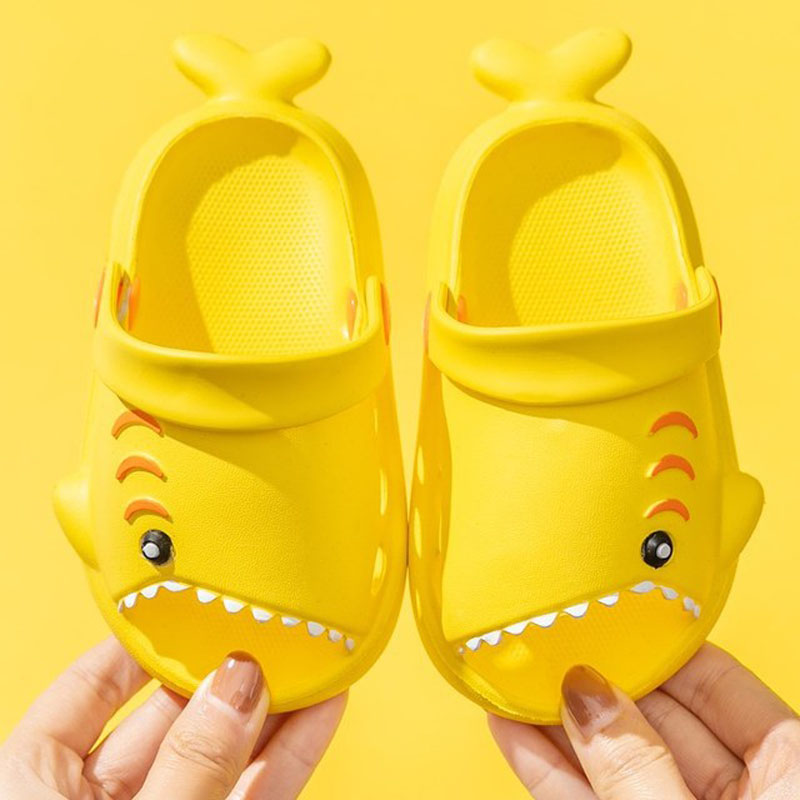 Sandalias para niños, tiburón  - Kids Indoor Outdoor Slippers reseña y precio