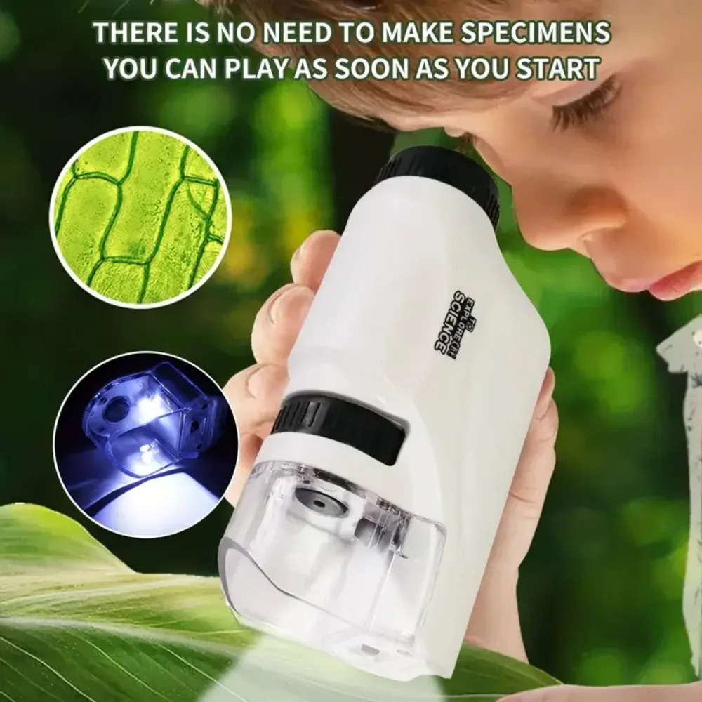 Microscopio de bolsillo portát - Kids Outdoor Microscope reseña y precio