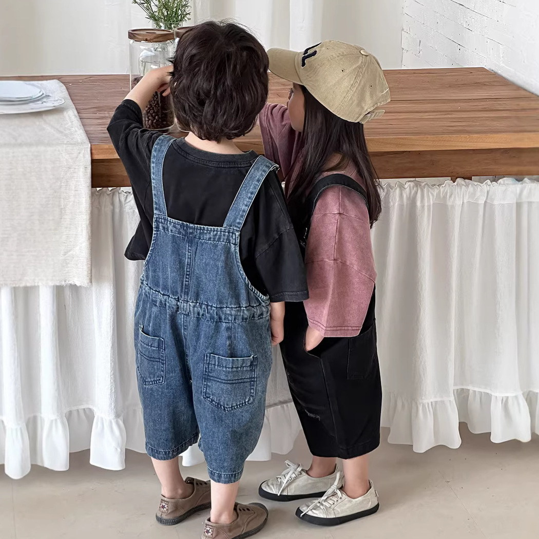 Pantalones vaqueros unisex par - Kids Outdoor Overalls reseña y precio