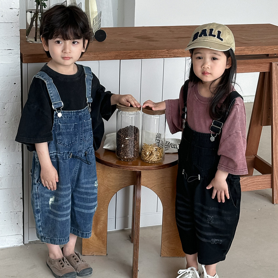 Pantalones vaqueros unisex par - Kids Outdoor Overalls reseña y precio