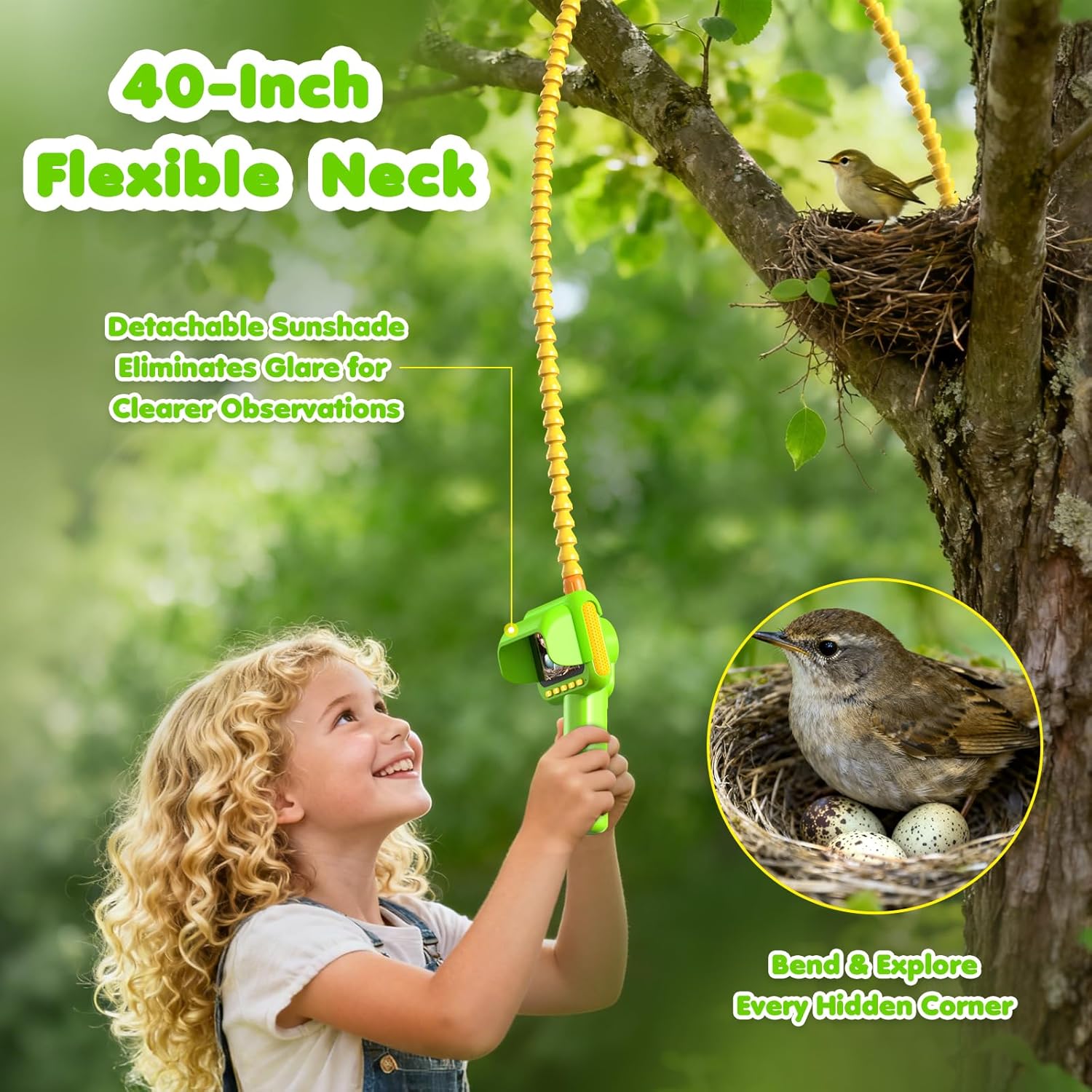 Endoscopio para Niños, Cámara  - Kids Outdoor Nature Toys reseña y precio