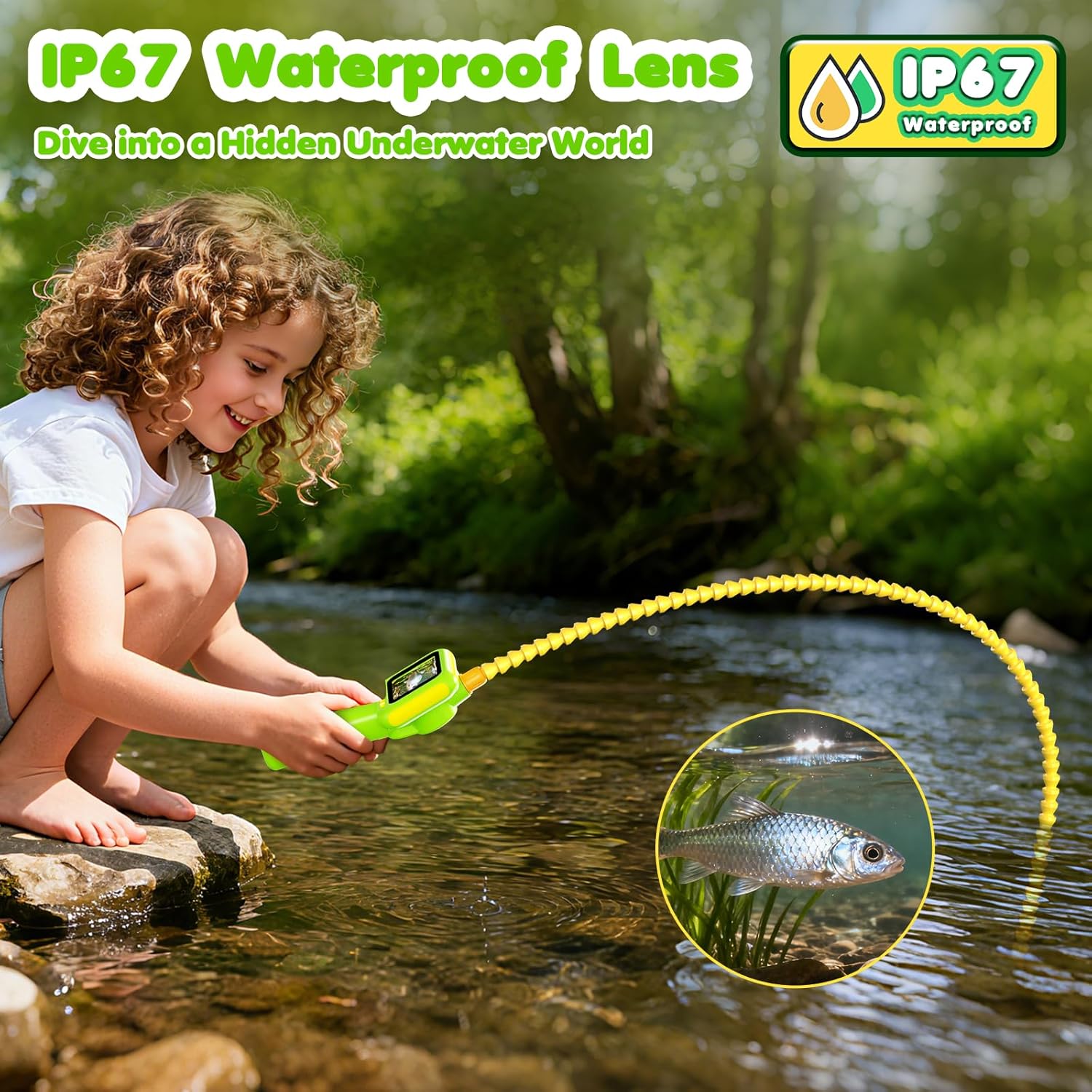 Endoscopio para Niños, Cámara  - Kids Outdoor Nature Toys reseña y precio