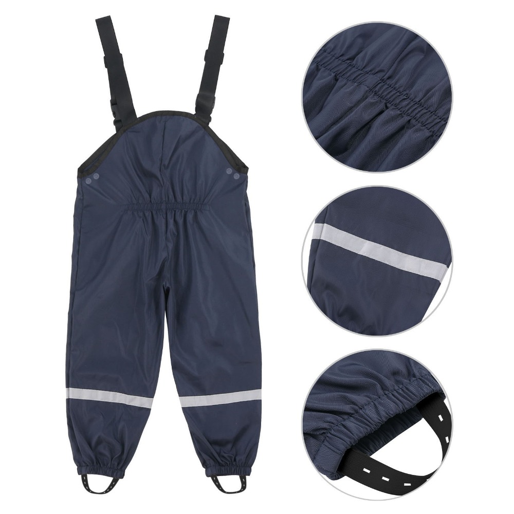 Pantalones Impermeables de PU  - Kids Outdoor Overalls reseña y precio
