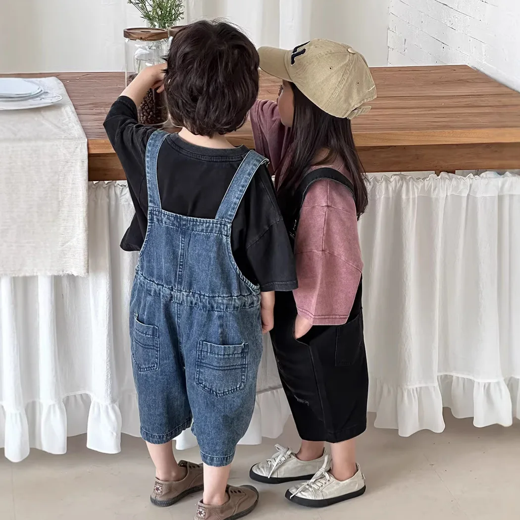 Pantalones vaqueros unisex par - Kids Outdoor Overalls reseña y precio