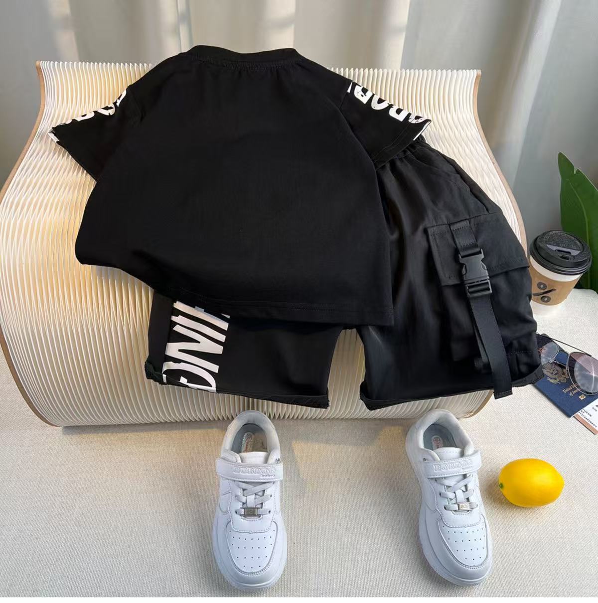 Conjunto de Ropa de Verano par - Kids Outdoor Overalls reseña y precio