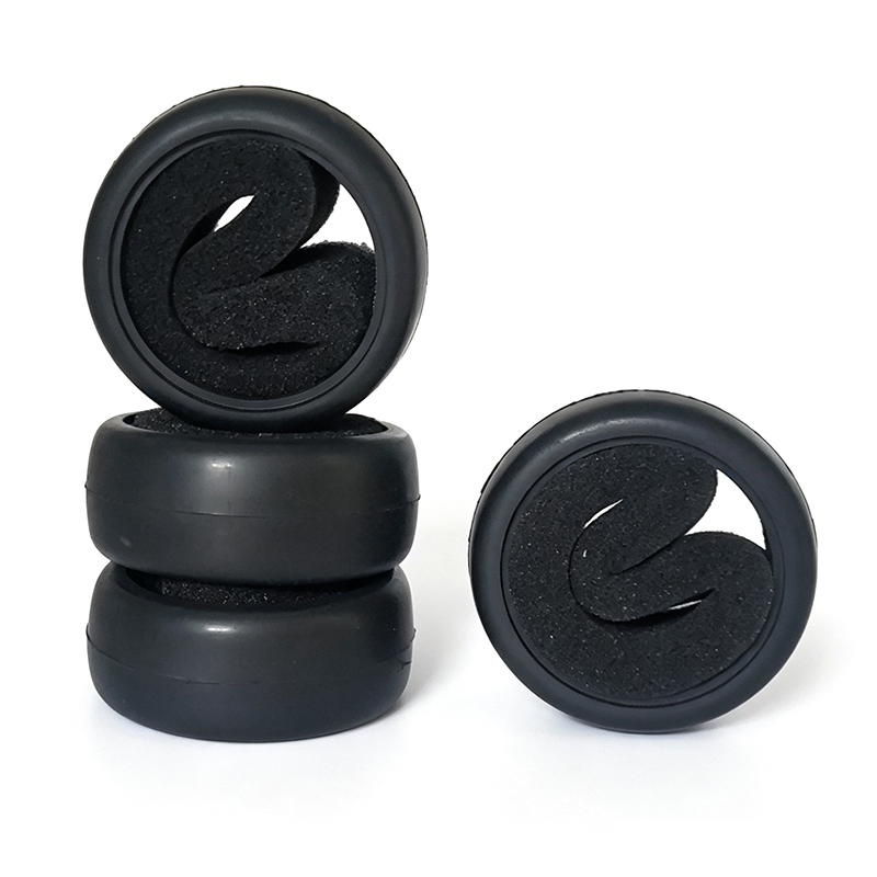 4 piezas de neumáticos de goma - Tamiya Model Rc Car reseña y precio