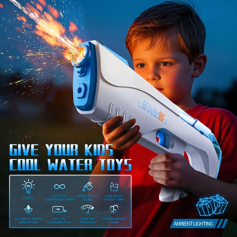 Pistolas de Agua Eléctricas pa - Kids Outdoor Nature Toys reseña y precio