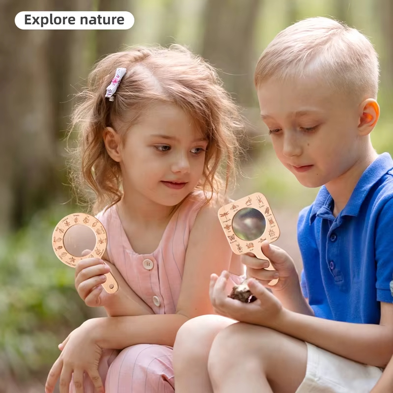 Lupa de Madera para Niños, Obs - Kids Outdoor Nature Toys reseña y precio