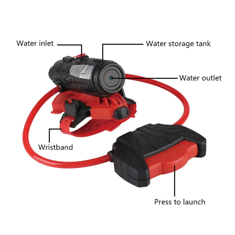 Pistola de agua lanzadora de a - Kids Outdoor Nature Toys reseña y precio