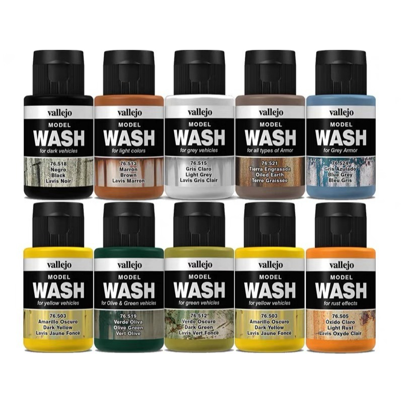 Vallejo 35ml Model Wash Soluci - Tamiya Model Paint Set reseña y precio