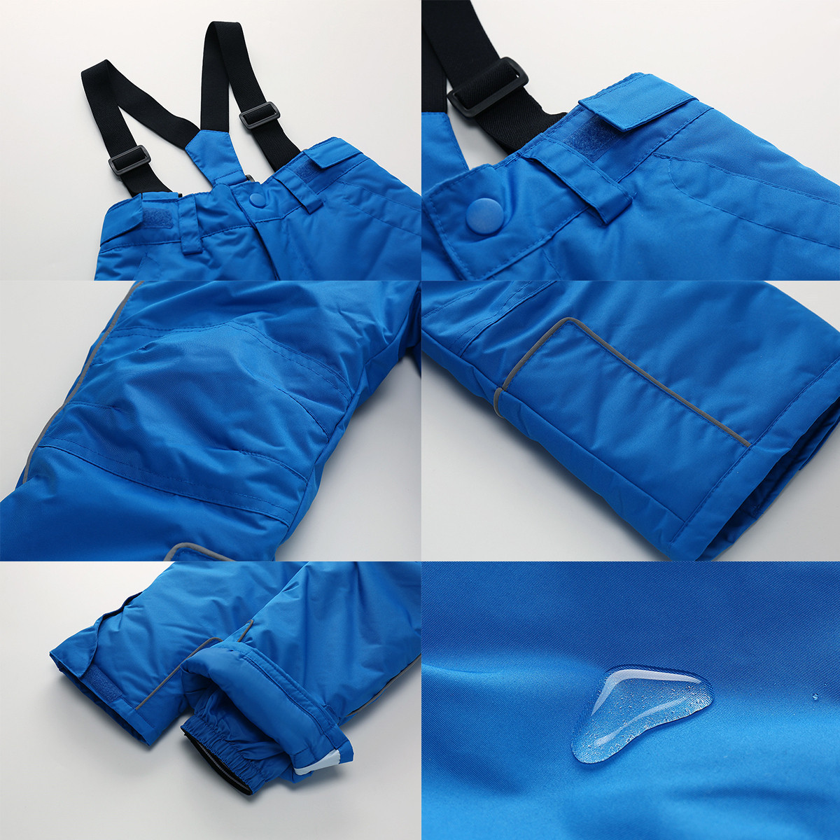 HONEYKING-pantalones de esquí  - Kids Outdoor Overalls reseña y precio