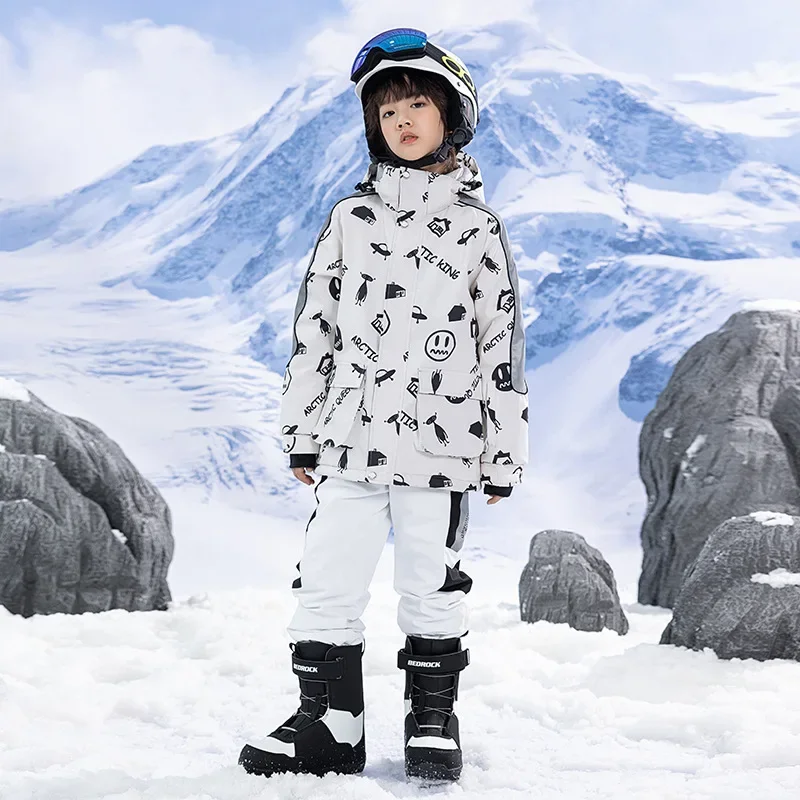 Conjunto de ropa de esquí para - Kids Outdoor Overalls reseña y precio