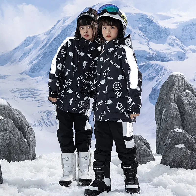 Conjunto de ropa de esquí para - Kids Outdoor Overalls reseña y precio