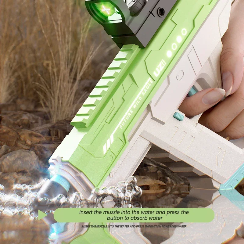 Pistola de Agua Eléctrica UZI, - Kids Outdoor Nature Toys reseña y precio