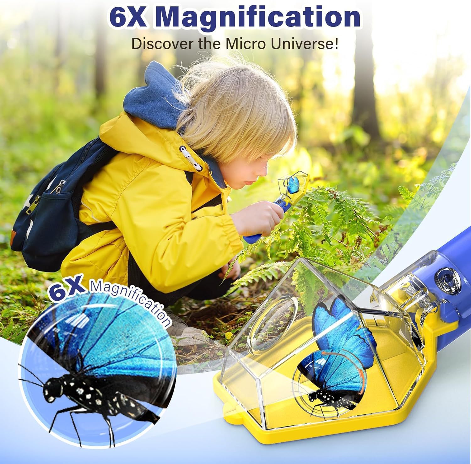 Lupa 6X para Niños, Atrapa Ins - Kids Outdoor Nature Toys reseña y precio