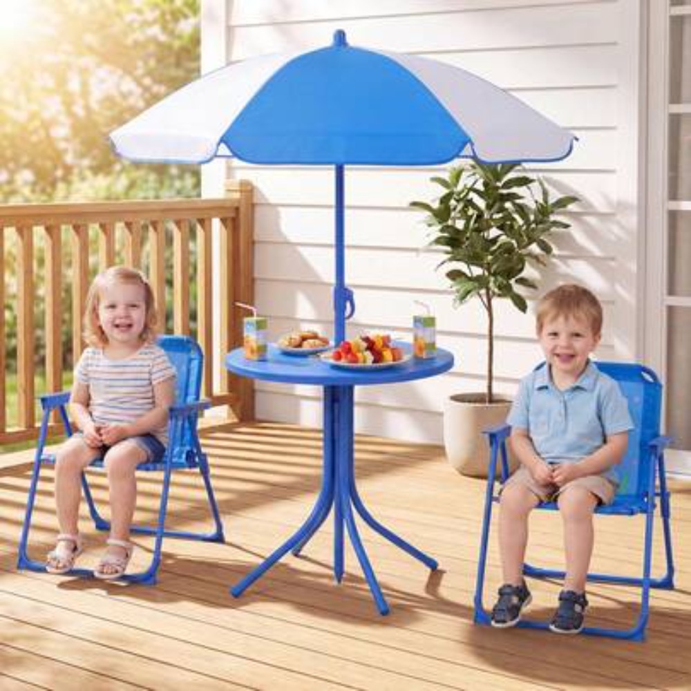 Mesa de Picnic Infantil para E - Kids Outdoor Umbrella With Base reseña y precio