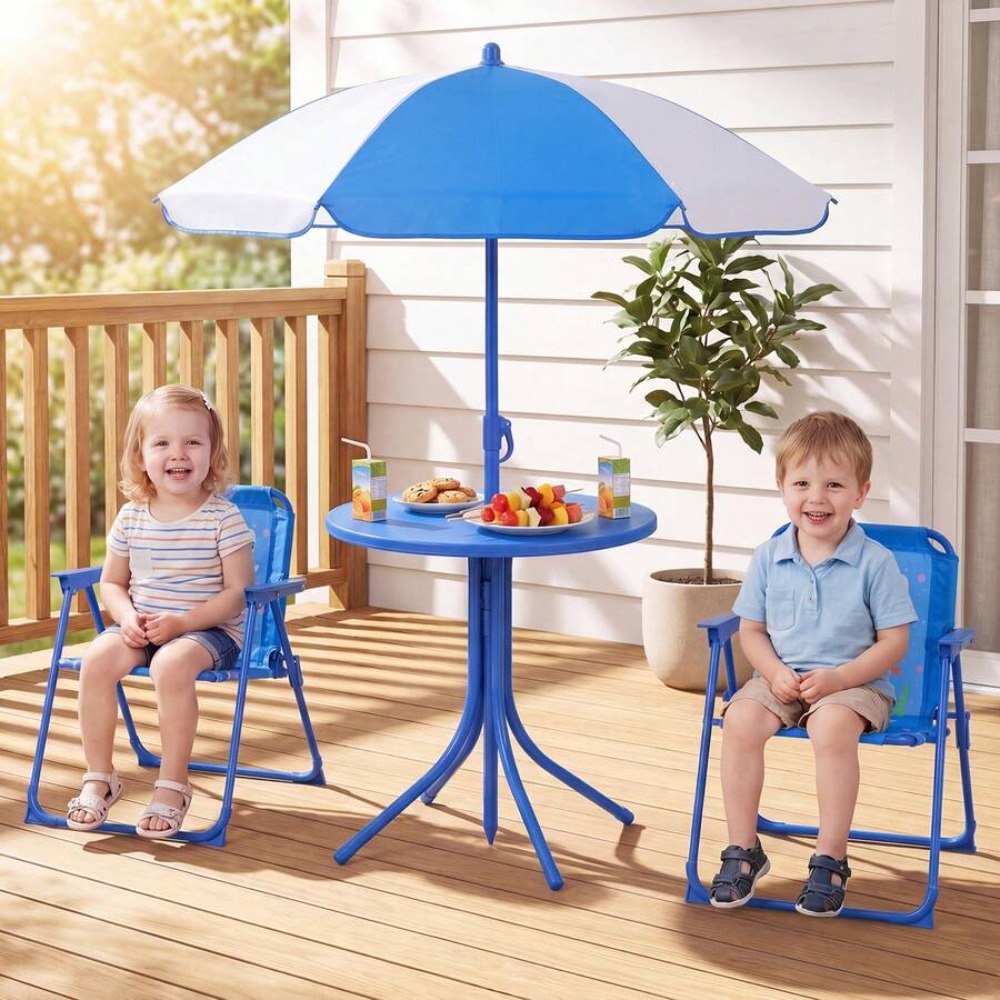 Mesa de Picnic Infantil para E - Kids Outdoor Umbrella With Base reseña y precio